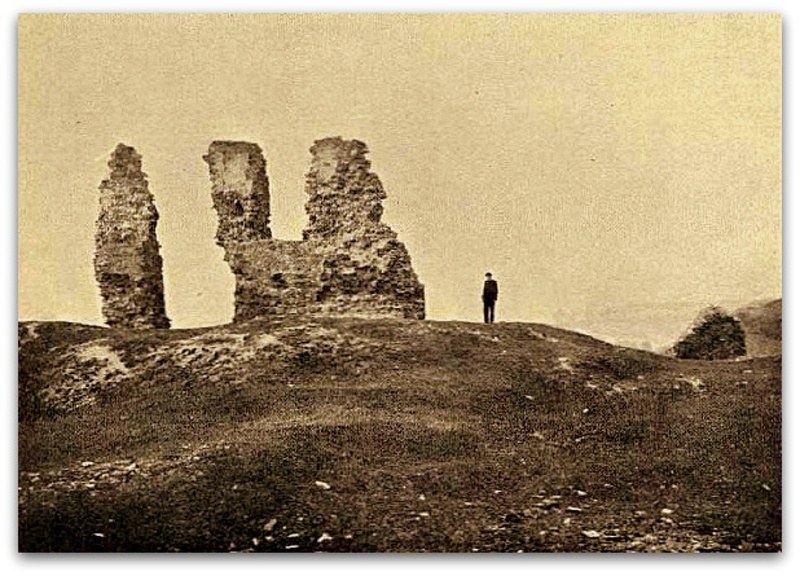 staré foto - hrad Dolní Bělá začátek 20. století